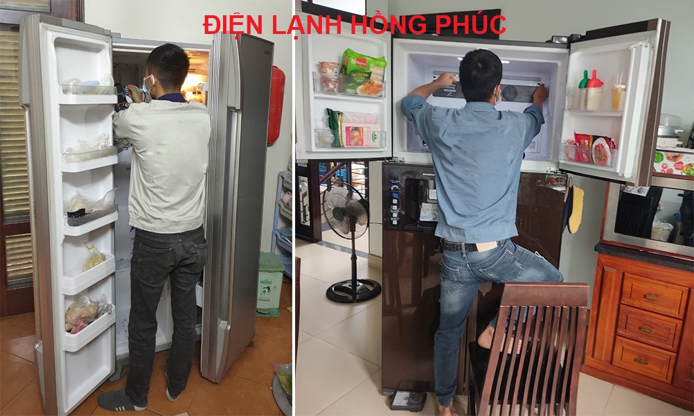 quy trình sửa tủ lạnh tại xa la hà đông