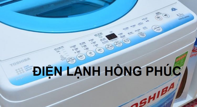máy giặt toshiba không giặt được