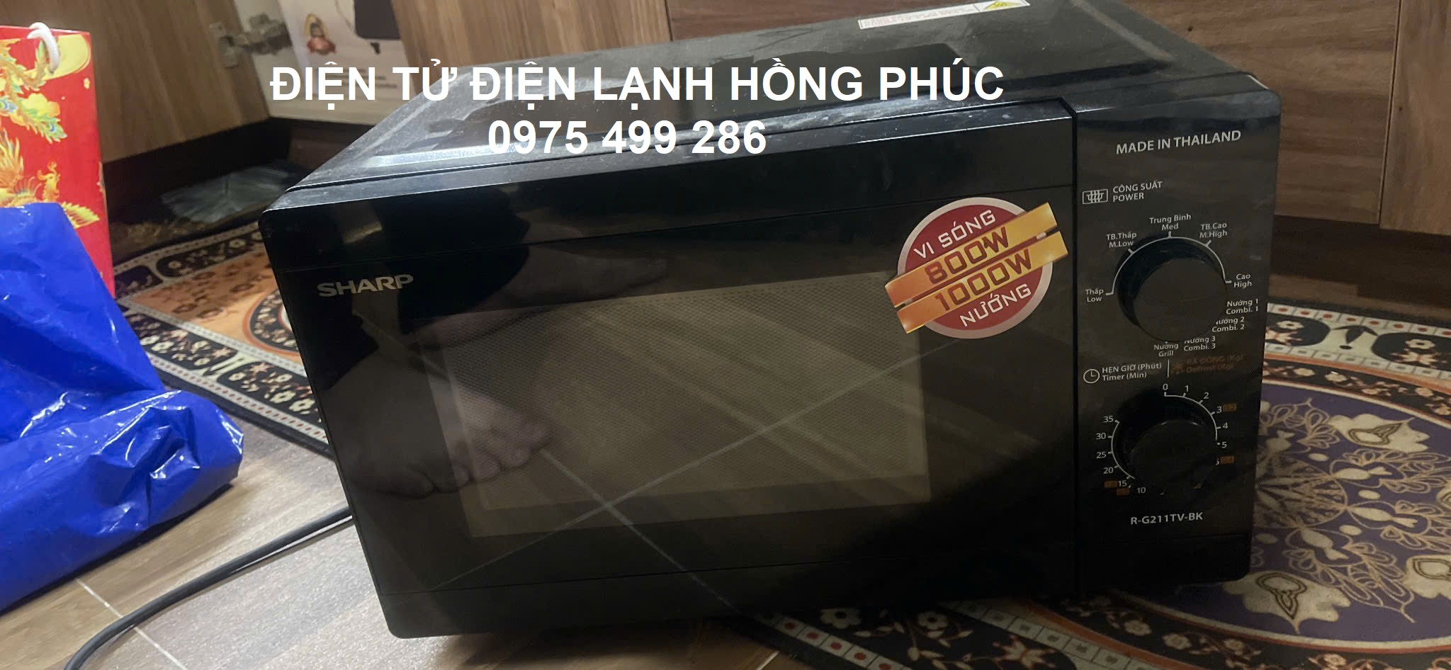sửa lò vi sóng tại cầu giấy uy tín
