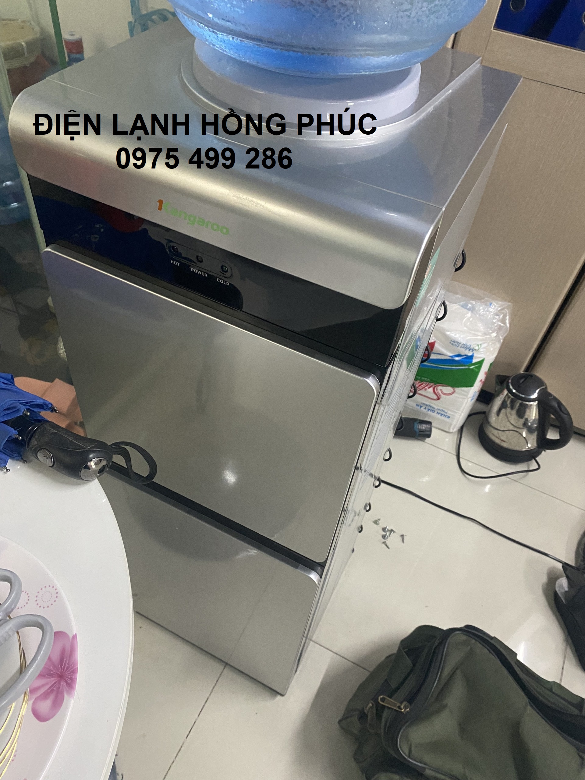 Sửa chữa cây nuoc nóng lạnh tại Long Biên